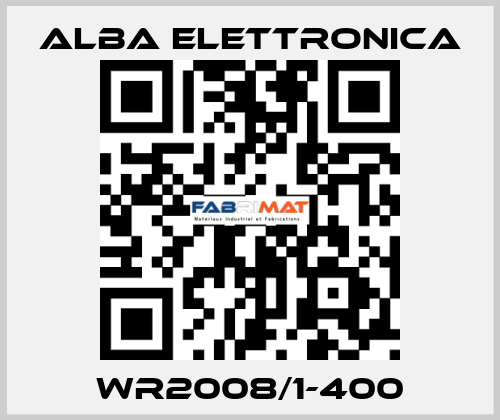 WR2008/1-400 ALBA ELETTRONICA