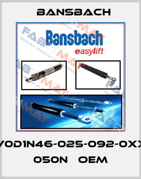 V0D1N46-025-092-0XX 050N   OEM Bansbach