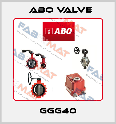 GGG40 ABO Valve