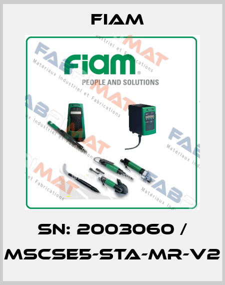 sn: 2003060 / MSCSE5-STA-MR-V2 Fiam