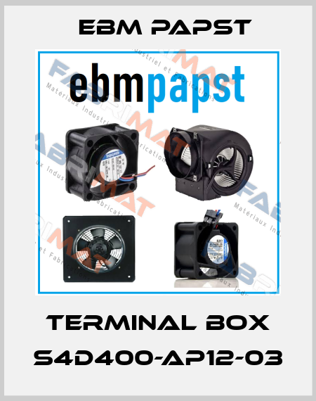 terminal box S4D400-AP12-03 EBM Papst