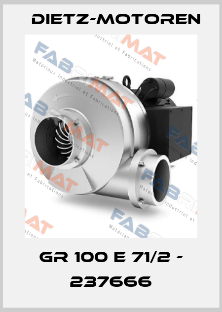 GR 100 E 71/2 - 237666 Dietz-Motoren