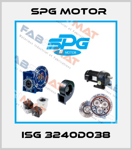ISG 3240D038 Spg Motor