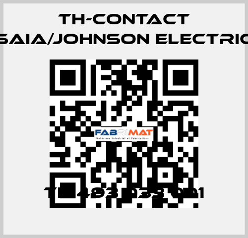 TH 493 033 001 TH-Contact (Saia/Johnson Electric)