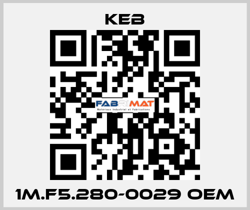 1M.F5.280-0029 OEM KEB