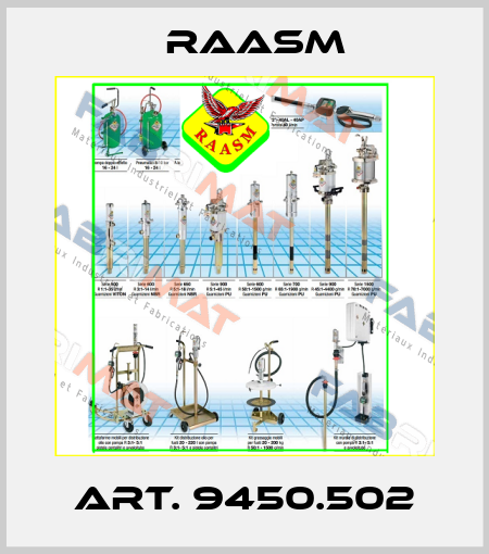ART. 9450.502 Raasm