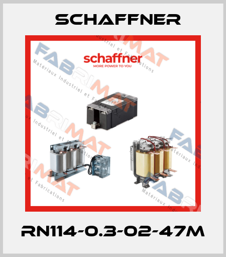 RN114-0.3-02-47M Schaffner