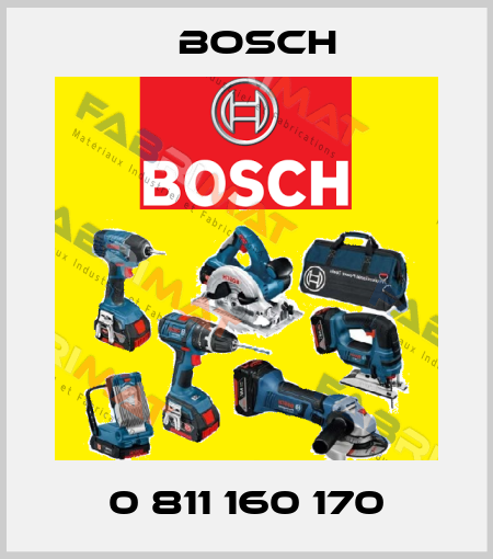 0 811 160 170 Bosch