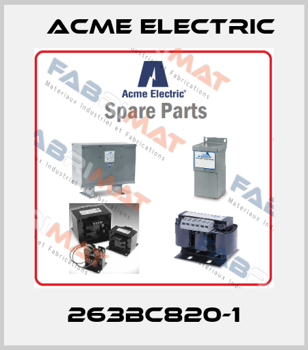 263BC820-1 Acme Electric