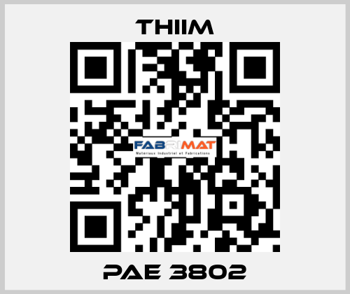 PAE 3802 Thiim