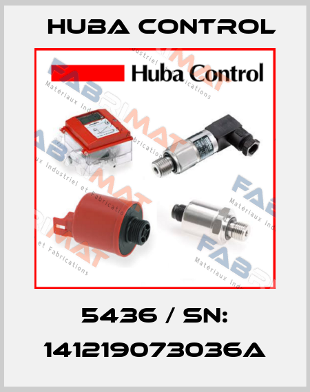 5436 / SN: 141219073036a Huba Control