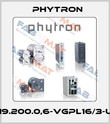 VSS/VSH19.200.0,6-VGPL16/3-UHVC2-RS Phytron