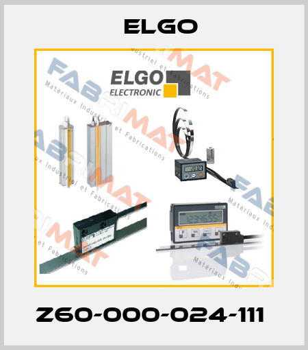 Z60-000-024-111  Elgo
