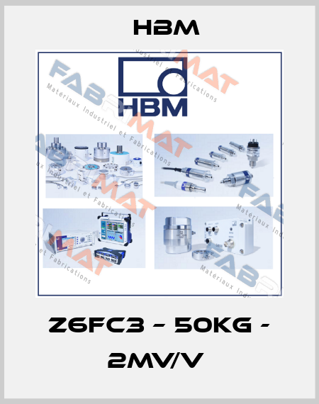 Z6FC3 – 50KG - 2MV/V  Hbm