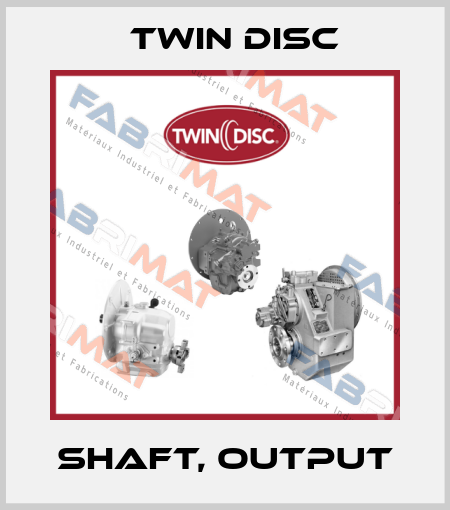 Shaft, output Twin Disc