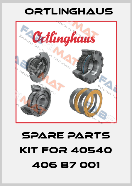 SPARE PARTS KIT FOR 40540 406 87 001 Ortlinghaus