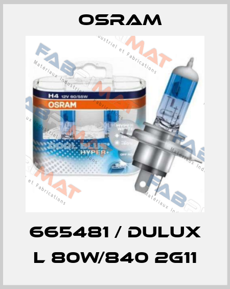 665481 / Dulux L 80W/840 2G11 Osram