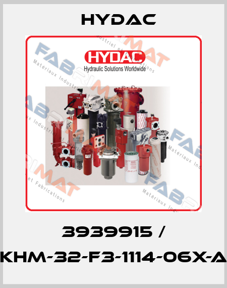 3939915 / KHM-32-F3-1114-06X-A Hydac