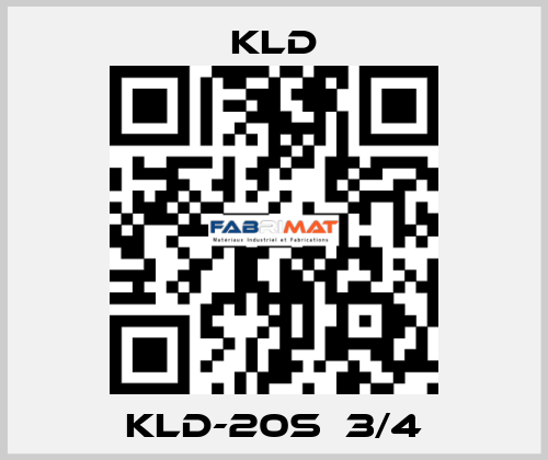 KLD-20S  3/4 KLD