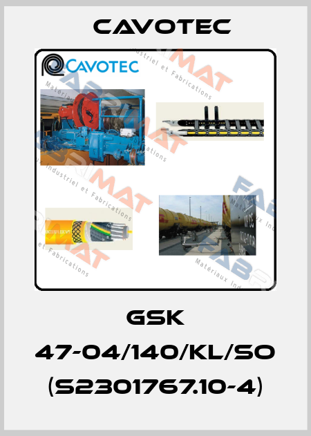 GSK 47-04/140/KL/So (S2301767.10-4) Cavotec