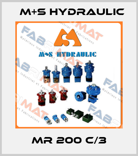 MR 200 C/3 M+S HYDRAULIC