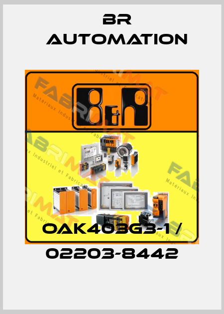 OAK403G3-1 / 02203-8442 Br Automation