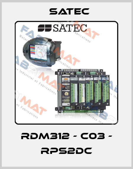 RDM312 - C03 - RPS2DC Satec