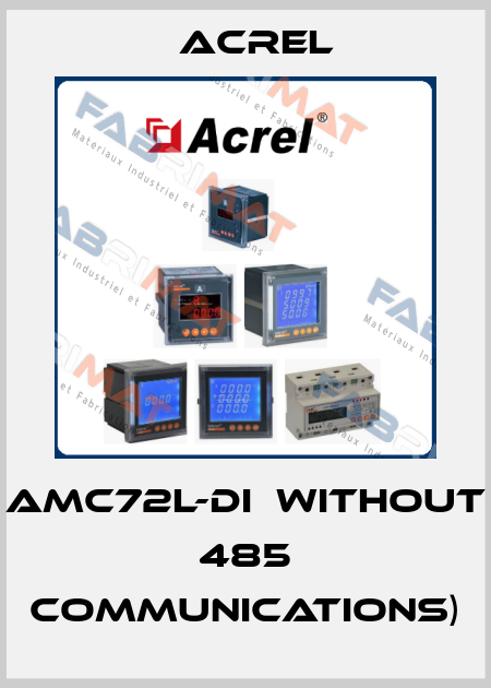 AMC72L-DI（without 485 communications) Acrel