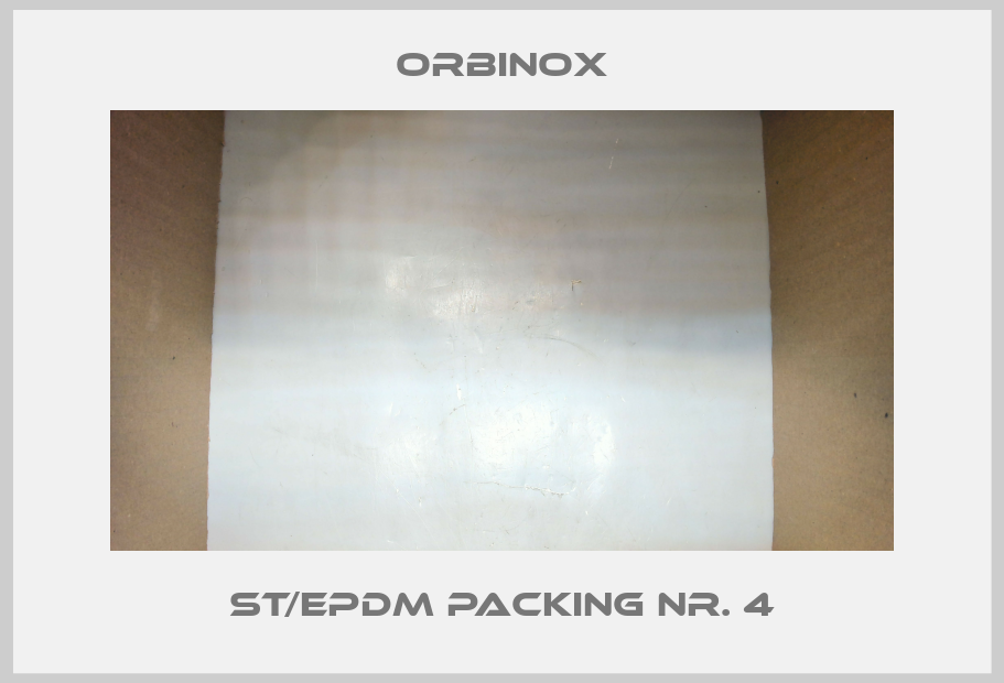 ST/EPDM packing Nr. 4 Orbinox