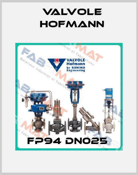 FP94 DN025  Valvole Hofmann