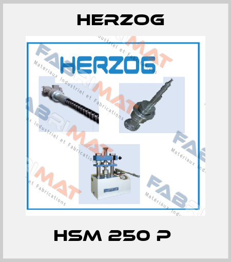 HSM 250 P  Herzog