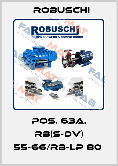 Pos. 63A, RB(S-DV) 55-66/RB-LP 80  Robuschi