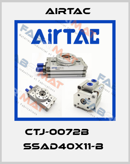 CTJ-0072B      SSAD40X11-B  Airtac