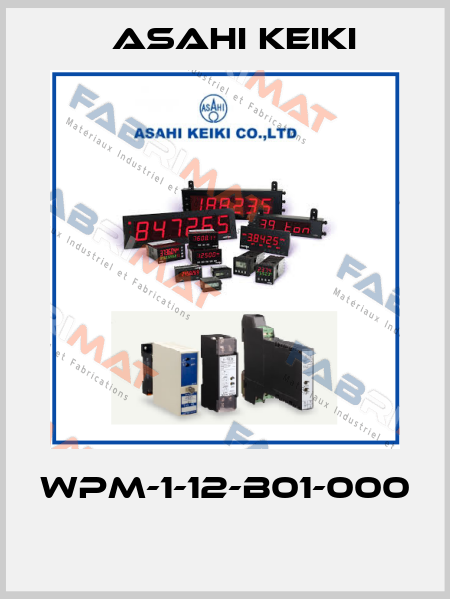 WPM-1-12-B01-000  Asahi Keiki