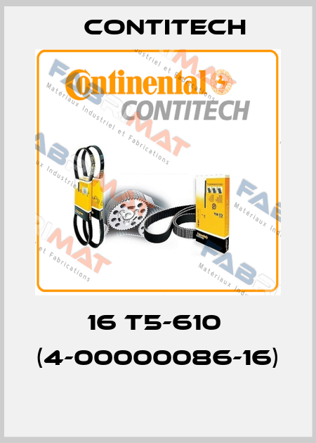 16 T5-610  (4-00000086-16)  Contitech