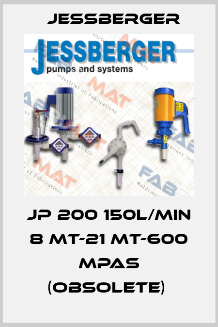 JP 200 150L/Min 8 Mt-21 Mt-600 Mpas (Obsolete)  Jessberger