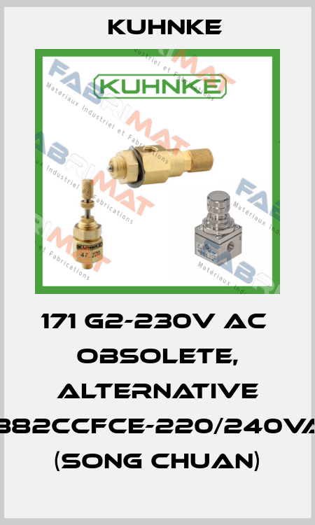 171 G2-230V AC  obsolete, alternative 8882CCFCE-220/240VAC (SONG CHUAN) Kuhnke