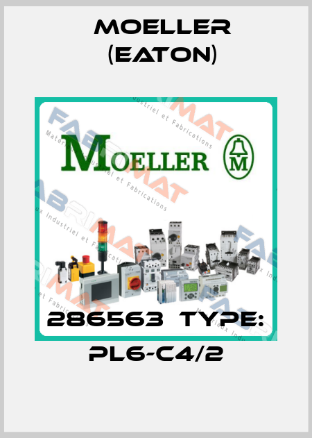 286563  Type: PL6-C4/2 Moeller (Eaton)