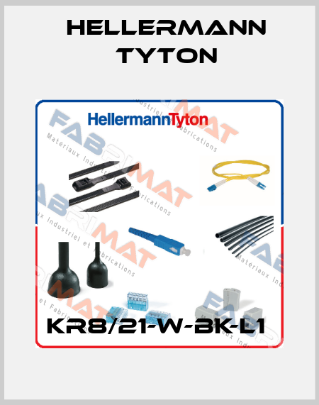 KR8/21-W-BK-L1  Hellermann Tyton