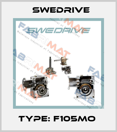 Type: F105MO  Swedrive