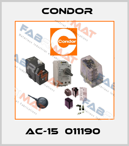 AC-15  011190  Condor