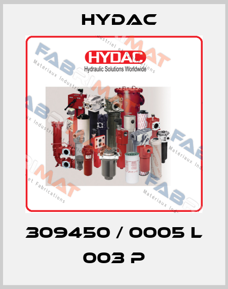 309450 / 0005 L 003 P Hydac