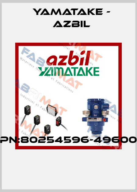 PN:80254596-49600  Yamatake - Azbil