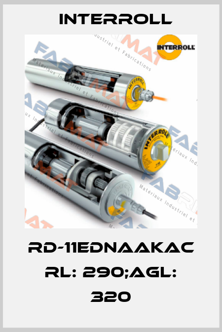 RD-11EDNAAKAC RL: 290;AGL: 320 Interroll