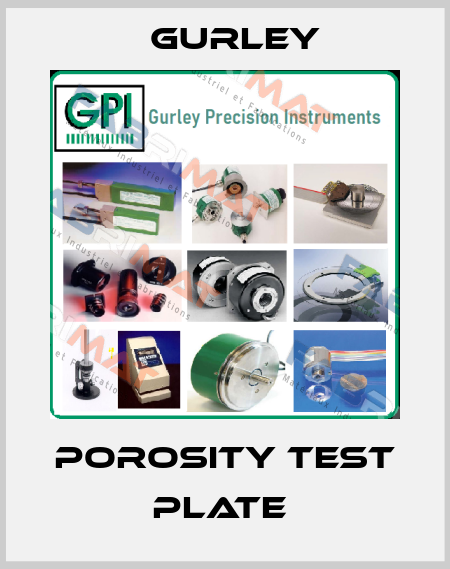 Porosity Test plate  Gurley