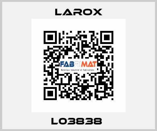 L03838  Larox