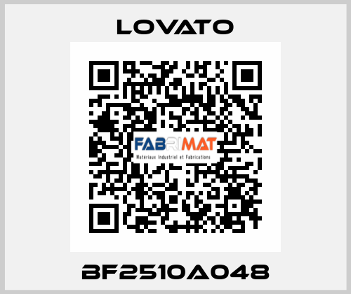 BF2510A048 Lovato