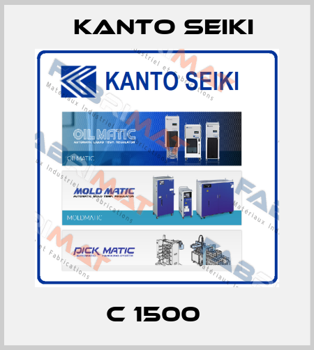  C 1500  Kanto Seiki