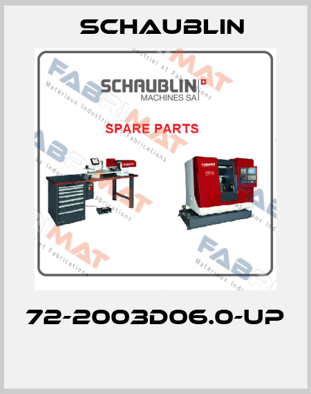 72-2003D06.0-UP  Schaublin