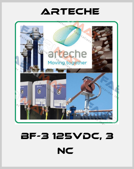  BF-3 125VDC, 3 NC  Arteche